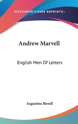 Andrew Marvell: English Men Of Letters 0548331553 Book Cover