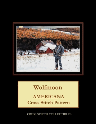 Wolfmoon: Americana Cross Stitch Pattern B08HGZK99H Book Cover