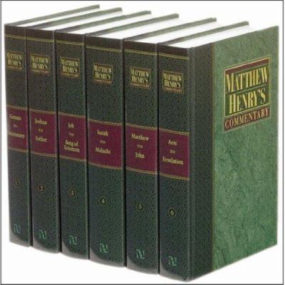 Matthew Henry's Commentary on the Whole Bible: ... 1598560786 Book Cover