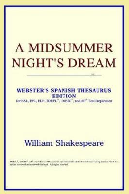 A Midsummer Night's Dream (Webster's Spanish Th... 0497261790 Book Cover