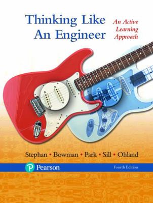 Thinking Like an Engineer: An Active Approach, ... 0134701267 Book Cover