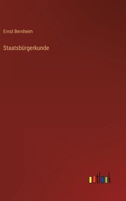 Staatsbürgerkunde [German] 3368442457 Book Cover