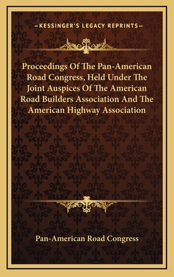 Proceedings of the Pan-American Road Congress, ... 1163868027 Book Cover
