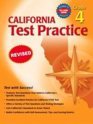Spectrum California Test Practice, Grade 4 0769630340 Book Cover