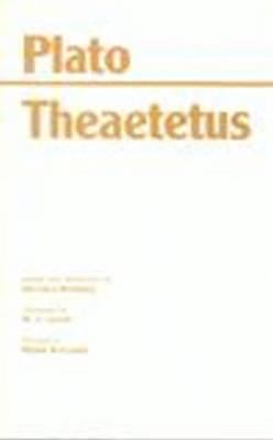 Theaetetus 0872201597 Book Cover