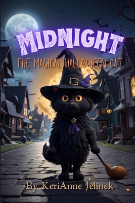 Midnight: The Magical Halloween Cat 7951369462 Book Cover