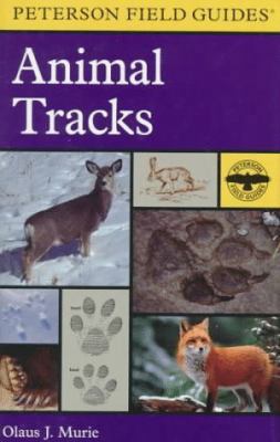 Peterson Field Guide to Animal Tracks: Second E... 0395910935 Book Cover