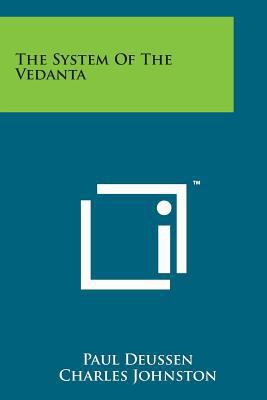 The System of the Vedanta 1169977596 Book Cover