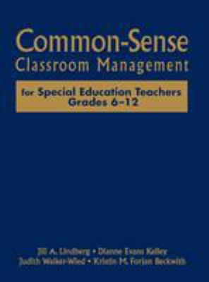 Common-Sense Classroom Management for Special E... 1412940389 Book Cover