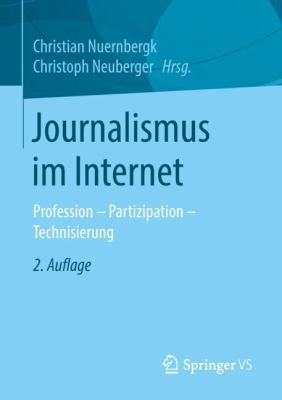 Journalismus Im Internet: Profession - Partizip... [German] 3531180762 Book Cover