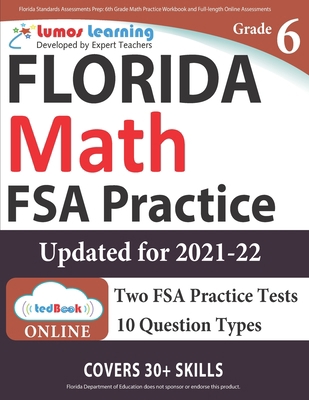 Florida Standards Assessments Prep: 6th Grade M... 194573051X Book Cover