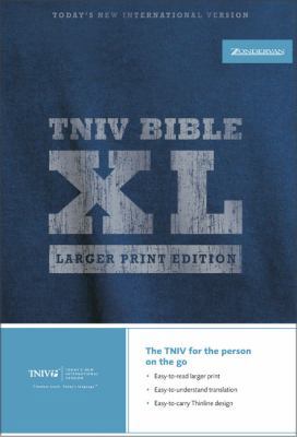 TNIV Thinline Bible XL: Larger Print Edition [Large Print] 0310934931 Book Cover