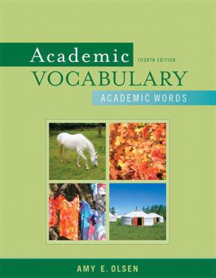Academic Vocabulary: Academic Words (4th Edition) 0205633188 Book Cover
