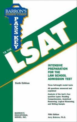 Pass Key to the LSAT (Barron's Pass Key) 0764137085 Book Cover