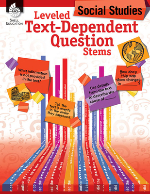 Leveled Text-Dependent Question Stems: Social S... 1425816460 Book Cover