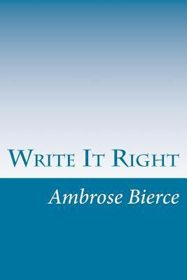 Write It Right 1497563658 Book Cover