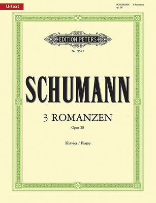 3 Romances Op. 28: Urtext B001N12UAI Book Cover