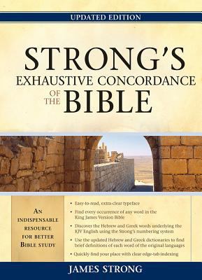 Strong's Exhaustive Concordance of the Bible 1598566938 Book Cover