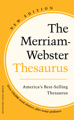 The Merriam-Webster Thesaurus 0877790981 Book Cover