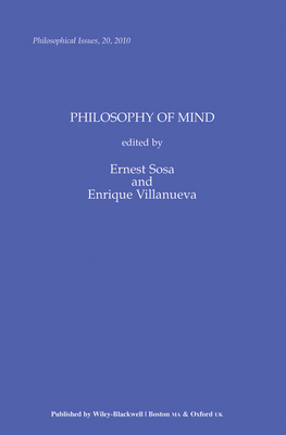 Philosophy of Mind, Volume 20 1444339540 Book Cover