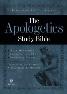 Apologetics Study Bible-HCSB 1433602857 Book Cover