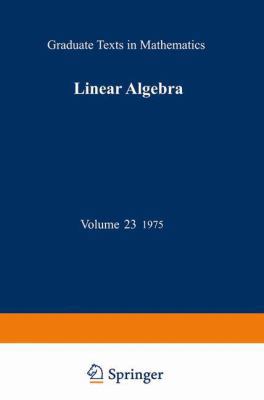 Linear Algebra 0387901108 Book Cover