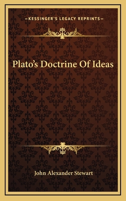 Plato's Doctrine of Ideas 1163414247 Book Cover