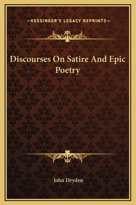 Discourses On Satire And Epic Poetry 1169255620 Book Cover