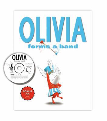 Olivia Forms a Band [With CD (Audio)] 1416980377 Book Cover
