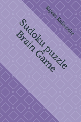 Sudoku puzzle Brain Game B0BLB54JX3 Book Cover