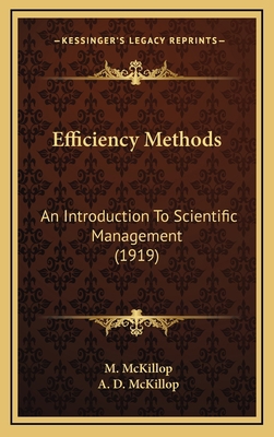 Efficiency Methods: An Introduction To Scientif... 1165449285 Book Cover