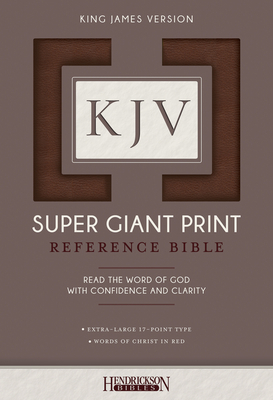 KJV Super Giant Print Bible [Large Print] 1619709716 Book Cover