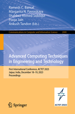 Advanced Computing Techniques in Engineering an... 3031541618 Book Cover
