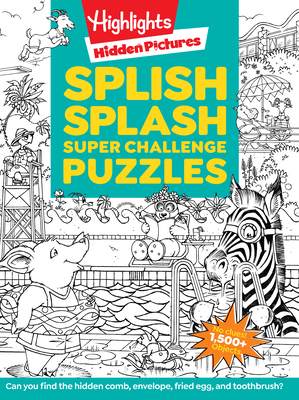 Splish Splash Super Challenge Puzzles 1620917742 Book Cover
