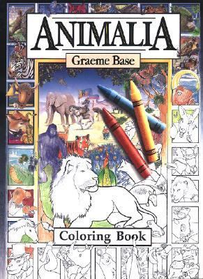 Animalia Coloring Book 0810926334 Book Cover