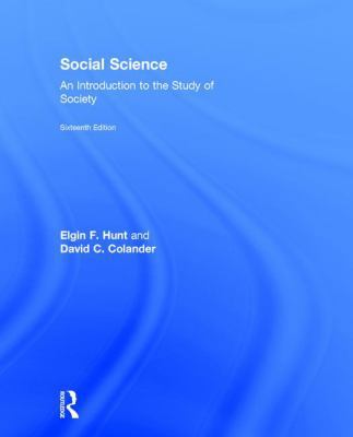 Social Science: An Introduction to the Study of... 1138654256 Book Cover
