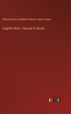 English Verse. Chaucer to Burns 3385330270 Book Cover