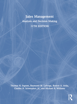 Sales Management: Analysis and Decision Making 1032426349 Book Cover