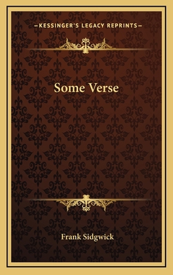 Some Verse 1168916860 Book Cover