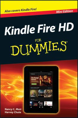 Kindle Fire HD for Dummies 1118530713 Book Cover