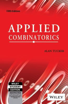 Applied Combinatorics 8126526424 Book Cover