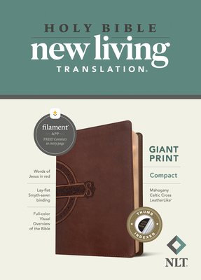 NLT Compact Giant Print Bible, Filament Enabled... 1496460596 Book Cover