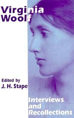 Virginia Woolf: Interviews and Recollections 0877454949 Book Cover