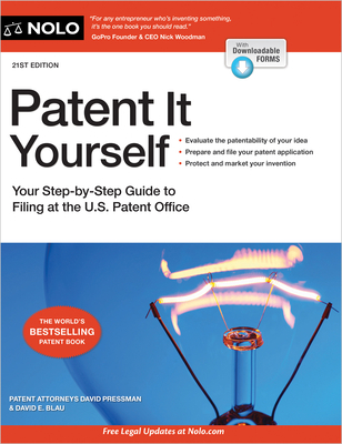 Patent It Yourself: Your Step-By-Step Guide to ... 1413329977 Book Cover