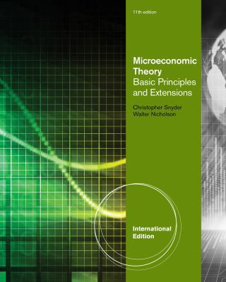 Microeconomic Theory: Basic Principles and Exte... 111152551X Book Cover