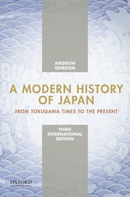 A Modern History of Japan 0199930163 Book Cover