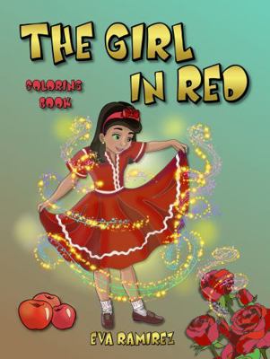 Paperback Girl in Red : Coloring Book