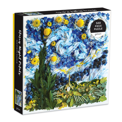 Video Game Starry Night Petals 500 Piece Puzzle Book