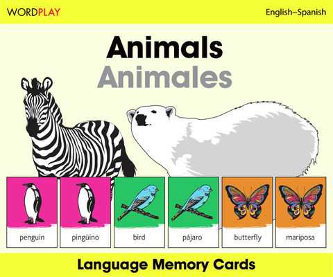 Wordplay Language Memory Cards-Animals (English... [Spanish] 1840595515 Book Cover