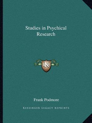 Studies in Psychical Research 1162609583 Book Cover